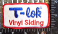 Vintage Patch T-lok Vinyl Siding FREE SHIPPING