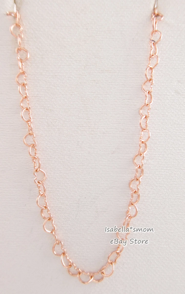Hearts of pandora necklace deals gold