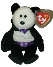 Ty Beanie Baby COUNT the Halloween Bear 8.5" NEW MWMTs Plush Stuffed Animal Toy