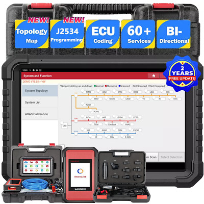 LAUNCH X431 PRO3S+ ELITE PRO 5 KFZ OBD2 Diagnosegerät TOPOLOGY MAP Mit SmartLink