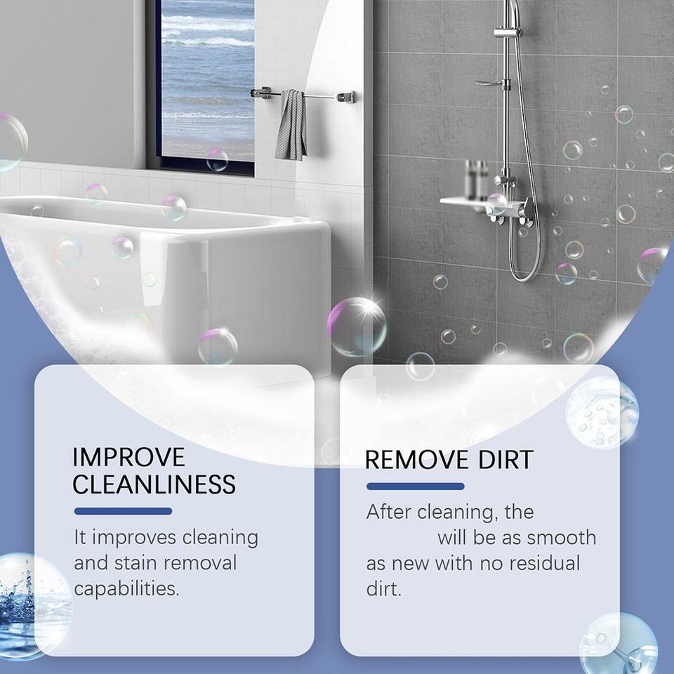 Bathroom Foam Spray Cleaner Limescale Remover Sink Shower Toilet