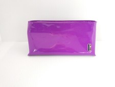 Clinique Skincare Makeup Beauty Cosmetic Train Case Travel Bag Purple Rare