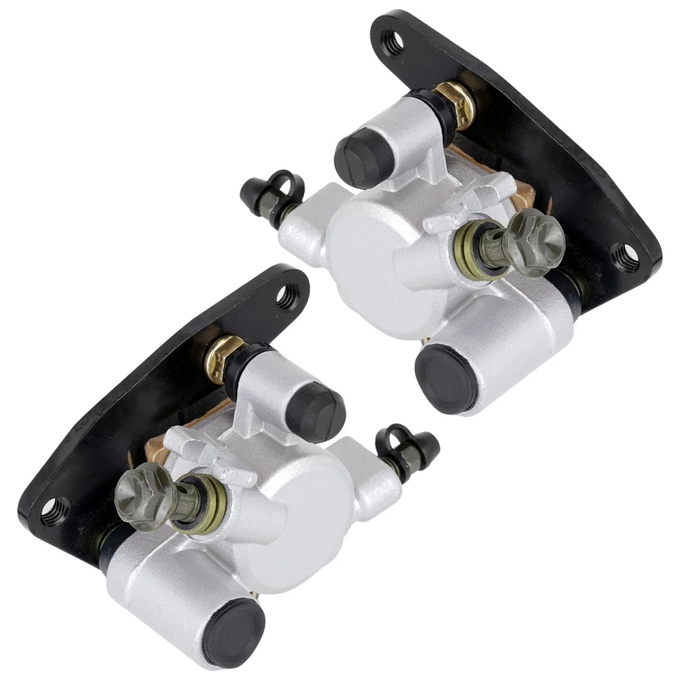 Front Left Right Brake Caliper Pads For Yamaha Big Bear 400 YFM400 2X4 4X4 00-12 — 第 4/4 张图片