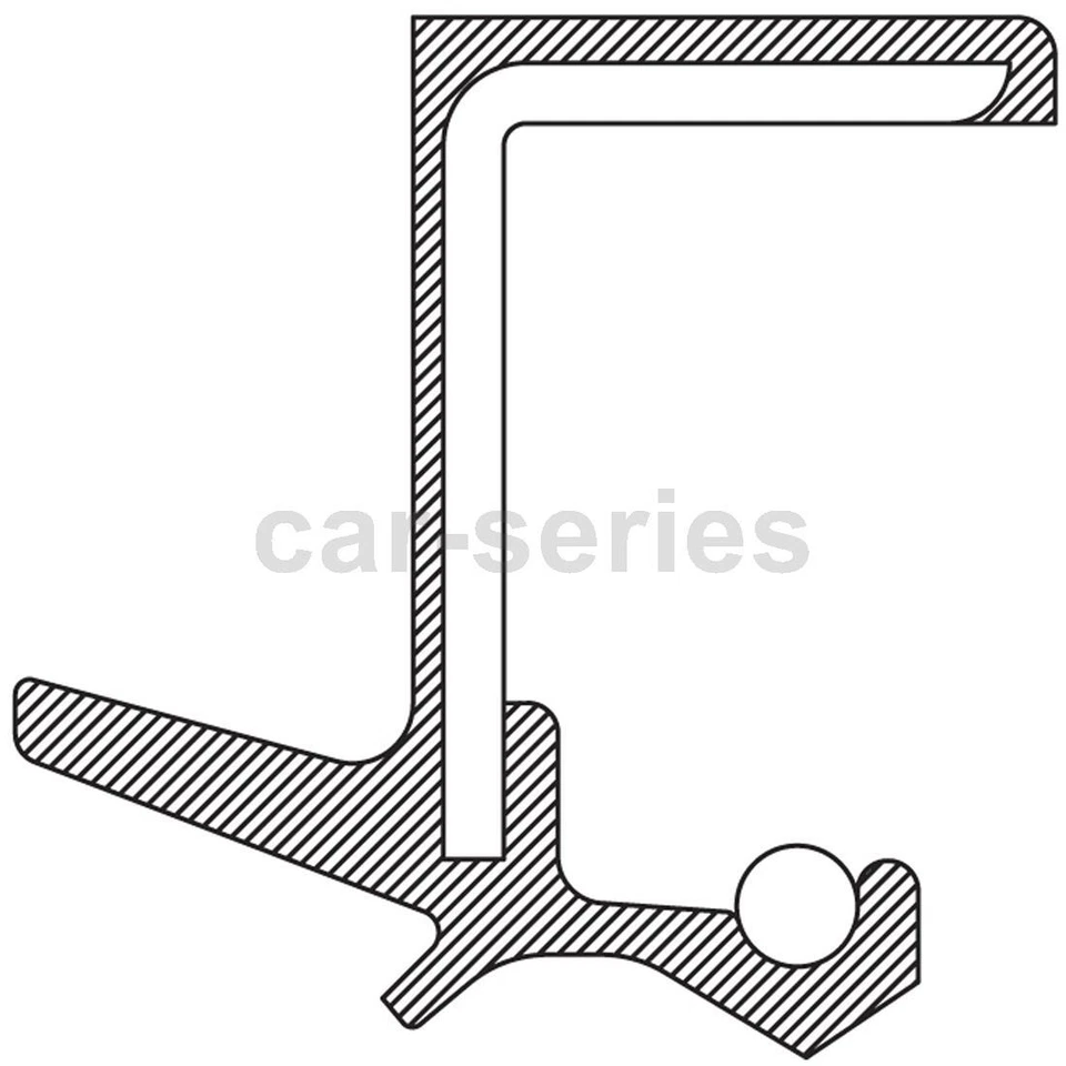 Sello del eje para Chevrolet Tracker 2000 2001 2002 2003 2004 1998 1999 1989 Foto 3 de 4