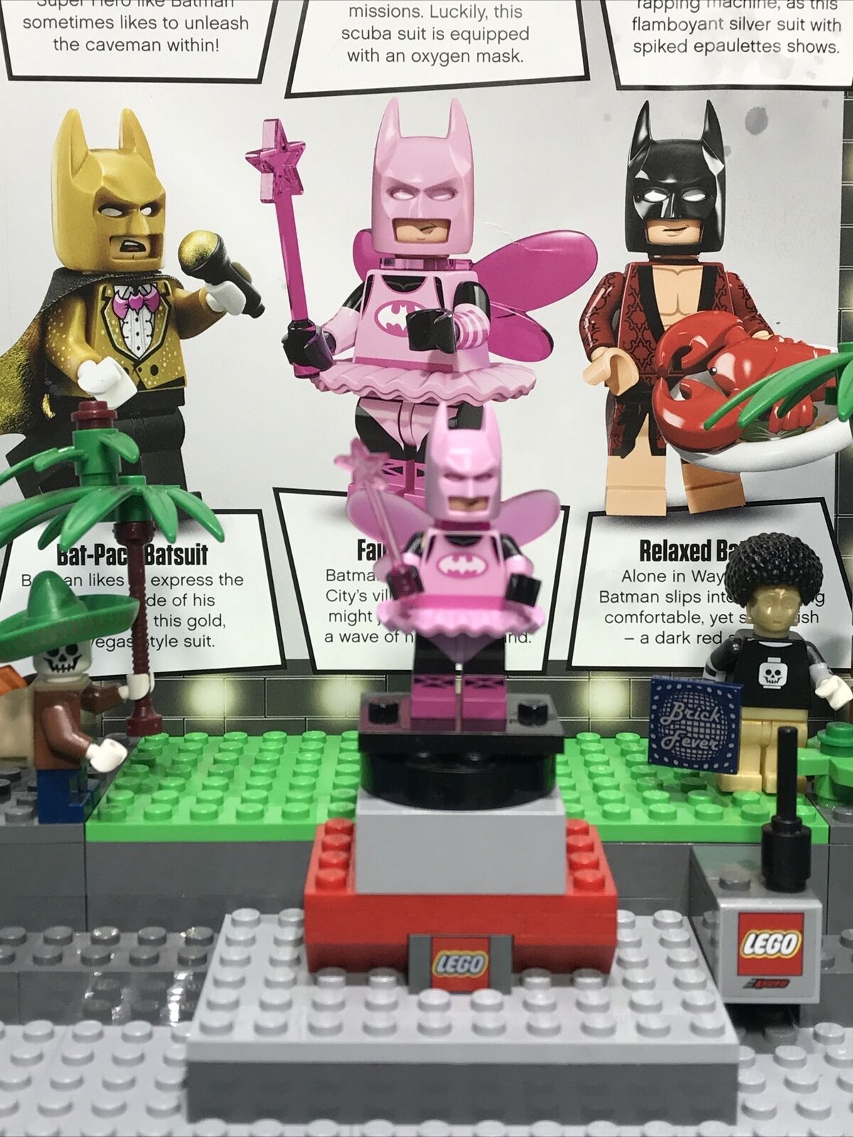 Fairy Batman Custom DC Comics Superhero Minifigure – Minifigure Bricks