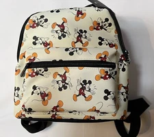 Disney Mickey Mouse BioWorld Small Backpack - New - See Photos - Free Shipping