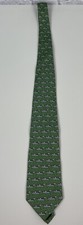 Vineyard Vines Men s Green Boat SAIL AWAY Boat 100 Silk Tie Martha s USA
