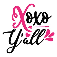 Valentine's Day Direct to Film Print - XOXO Y'all