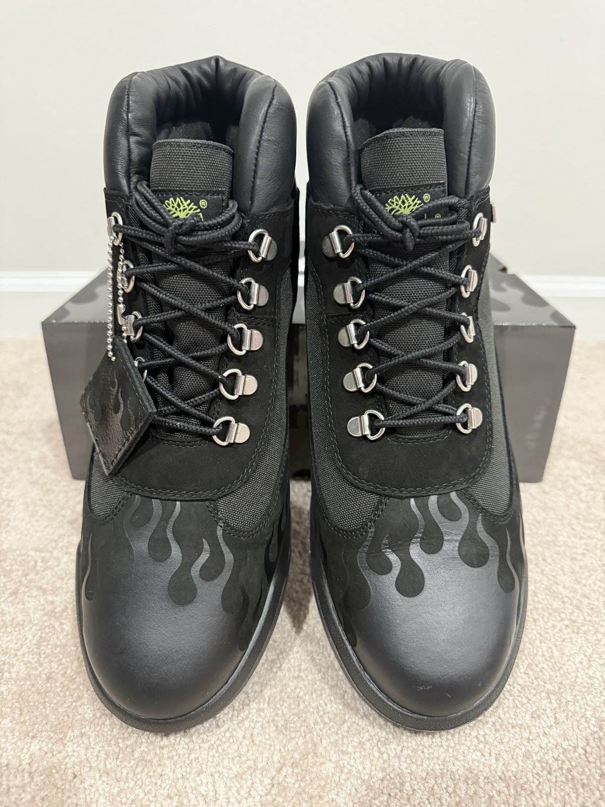 Timberland x Loso Wav Flame Field Boot 12 Supreme MM6 Money Maison Margiela Rare image 2