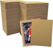 200 Packs Corrugated Cardboard Sheets, Premium 3.5X4.5 Kraft Cardboard Divider I