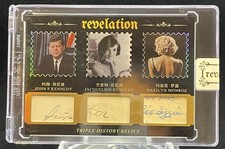 2025 Eternal Revelation Cuts Triple Relic 1/1 Monroe John Kennedy Jacqueline