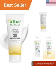 Hypoallergenic SPF 30 Sunscreen Lotion - Fragrance-Free  Water-Resistant, 3 oz