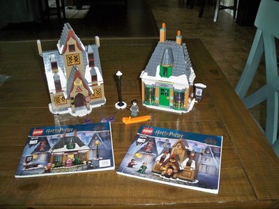 LEGO Harry Potter Hogsmeade Village 76388 Honey Dukes 3 Broomsticks Incomplete
