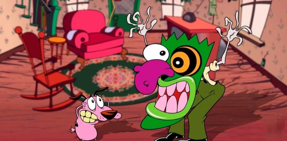 Coraje El Perro Cobarde  Series (52 Episodios / 4 Temporadas) / En ESPAÑOL - Image 3 of 4