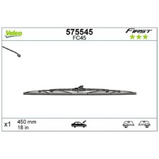 Valeo Scheibenwischer hinten FC45 | 335688