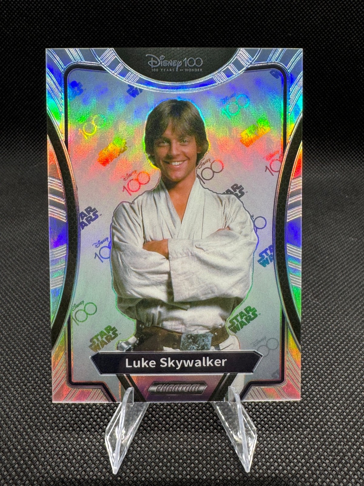 Luke Skywalker #PS-IG-08 Star Wars 2023 Kakawow Phantom Disney 100 Gold trading card — raw and PSA graded price guide