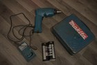 Vintage Makita 6095D Cordless Drill Driver Batteries Charger & Case | untested — photo 1