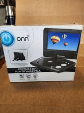 Onn 7in. Portable Dvd Player Value Pack
