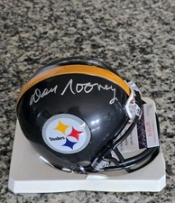 Dan Rooney Signed Pittsburgh Steelers Mini Helmet JSA