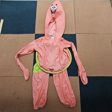 Jazwares SpongeBob Boys' Patrick Halloween Costume Bodysuit - Pink Large 1b