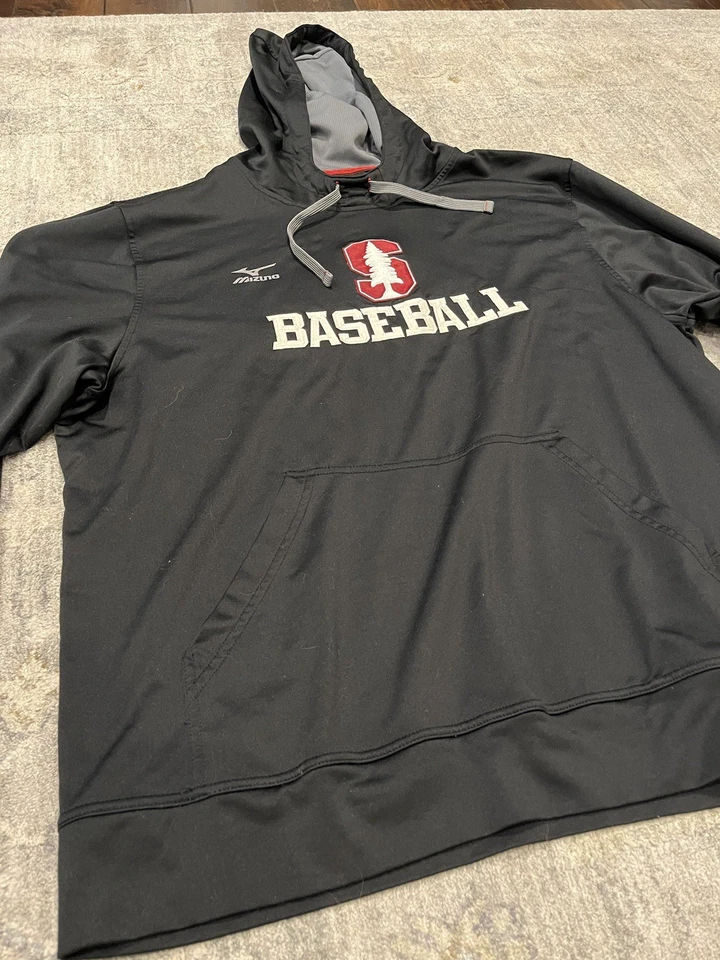 Sudadera con capucha Stanford Baseball Mizuno Performance (grande) Foto 3 de 4