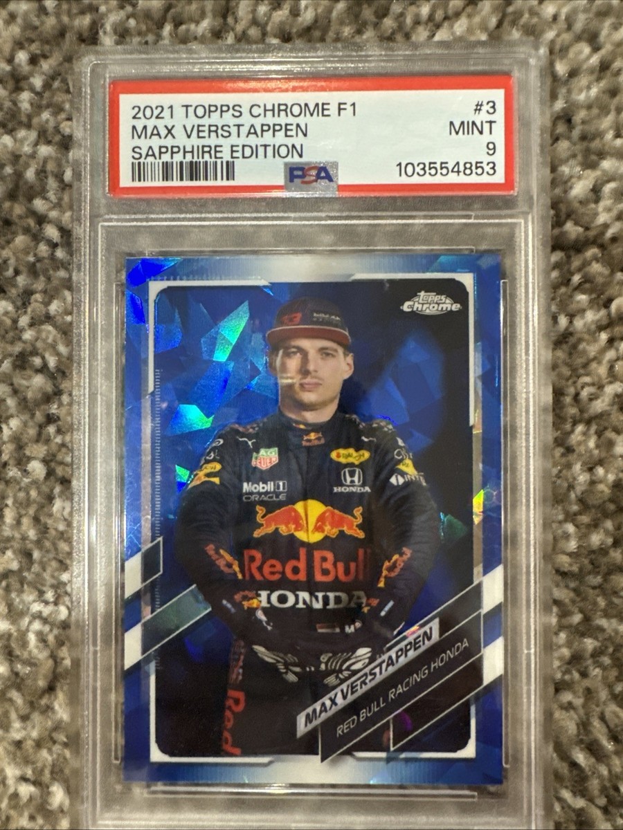 2021 Topps Chrome Sapphire Edition Formula 1 - F1 Racers Max 