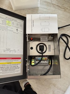 150 Watt (12V-13V-14V-15V) Multi-Tap Low Voltage Transformer for Landscape Light