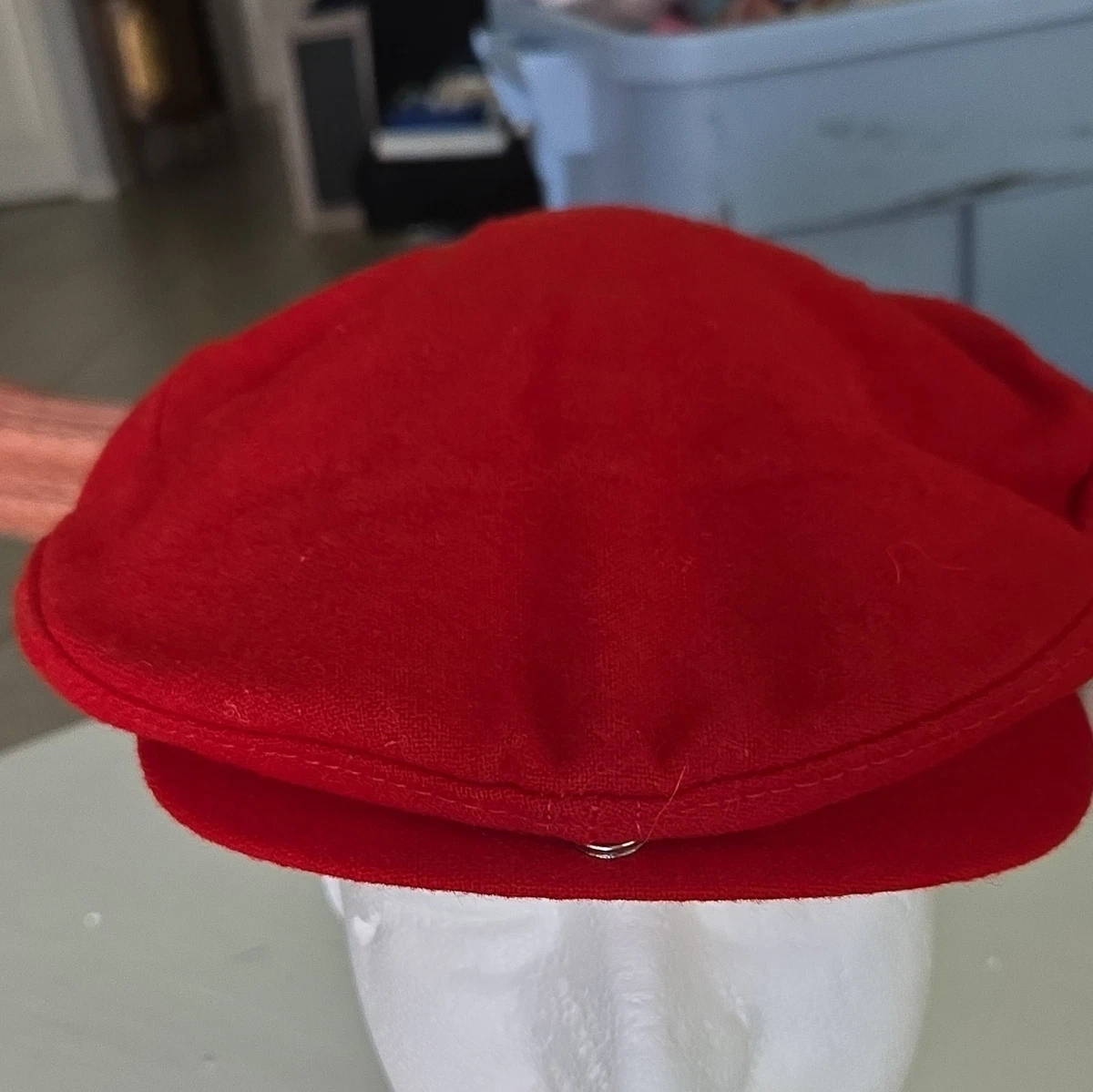 Red Newsboy Cap for Women for sale | eBay
