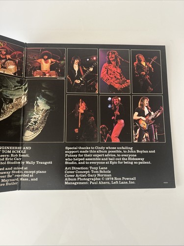 '82 BOSTON U.S. LP Don't Look Back HALF-SPEED MASTER;AUDIOPHILE LP; EPIC HE45050 - Picture 4 of 8
