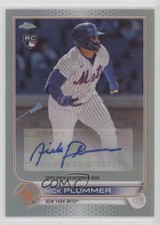 2022 Topps Chrome Update Auto Nick Plummer #AC-NPL Auto 13qg