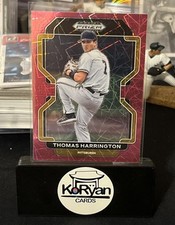 2022 Panini Prizm Draft Picks Thomas Harrington #PDP36 Rc Rookie PINK VELOCITY