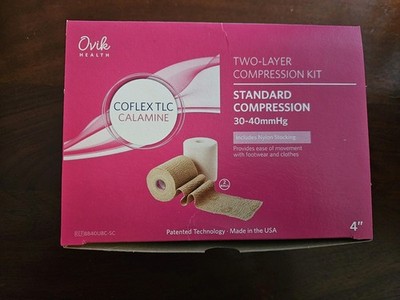 CoFlex TLC Calamine Two-Layer Compression Kit Standard 30-40mmHg 7 Packungen NEU
