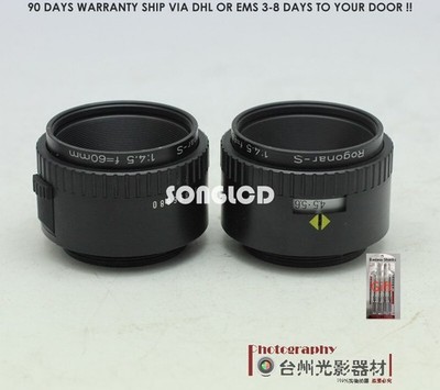 CCD CAMERA lens RODENSTOCK Rogonar-S 60/4.5 (90 days warranty Via DHL) *yt