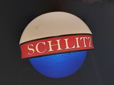 HTF 1961 Schlitz Beer Logo Wall Sign Bottom Lens Part Rotating Globe Replacement