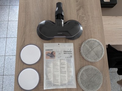 Samsung VCA-WB650B Spinning Sweeper Wischaufsatz mit 2 Wischpads NEU
