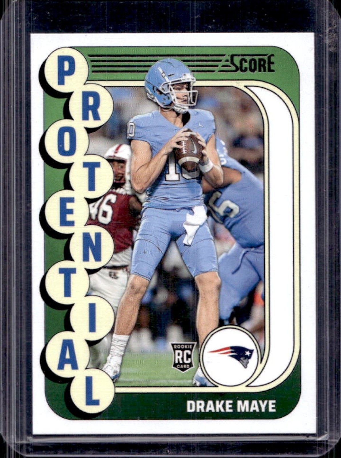 2024 Panini Score Drake Maye Protential RC Rookie #2 Patriots
