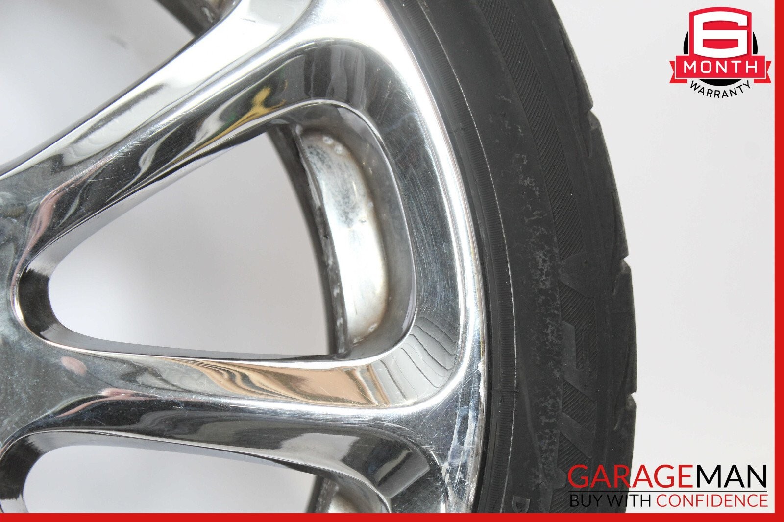 08-10 Maserati Quattroporte Front Wheel Tire Rim 19" OEM