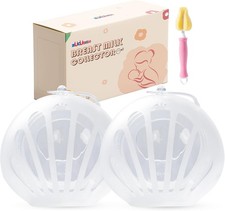 2 PCS Silicone Breast Milk Collectors for Breastfeeding  2.5oz/75ml Silicone H...