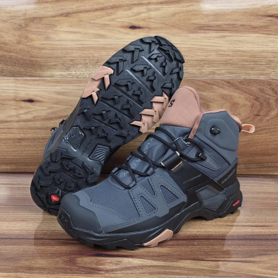 Salomon X Ultra 4 Mid Gore-Tex Wanderschuh Damen Gr. 7,5 US Ebony Neu