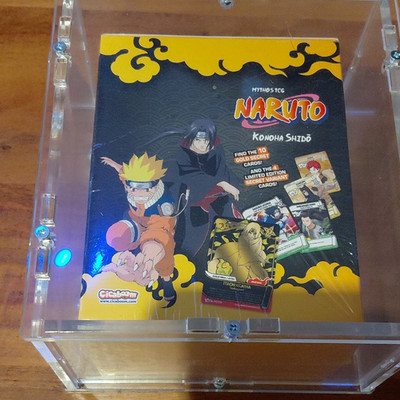 Cicaboom Mythos TCG Naruto Konoha Shido 1st Edition Display Englisch