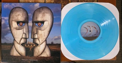 Pink Floyd – The Division Bell Record Album Blue Transparent 1994. 1st Press NM