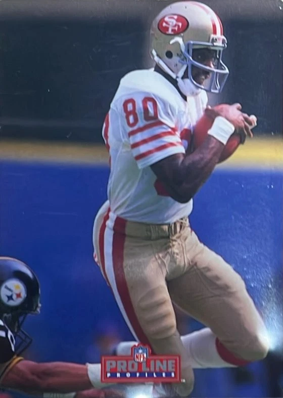 1992 Pro Line Mobil #48 Jerry Rice - Image 2 of 2