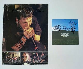 Taproot Blue Sky Research SIGNED CD Stephen Richards Autographed Mag Page