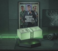 Magnetic Floating Money Lamp Led Gta Money Levitating Dollar Stack Light 