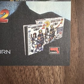 Virtua Cop 2 Sega Saturn Vintage Video Game Print Ad Promo Art Arcade Shooter