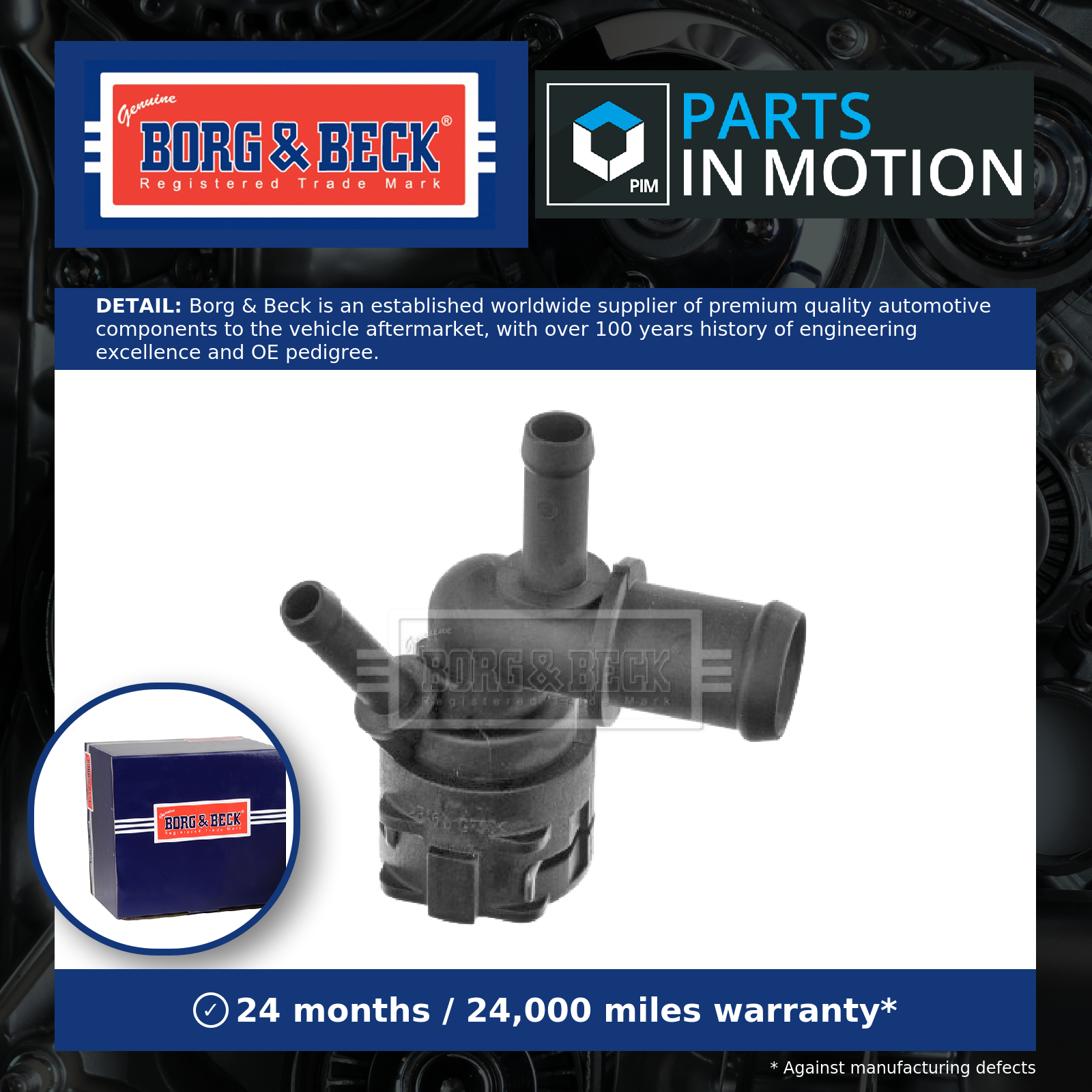 Coolant Flange / Pipe BTS1114 Borg & Beck Water 5Q0122291E Quality Guaranteed