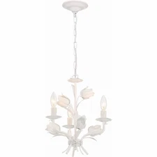 Crystorama Lighting - Three Light Mini Chandelier - Mini Chandelier - Southport