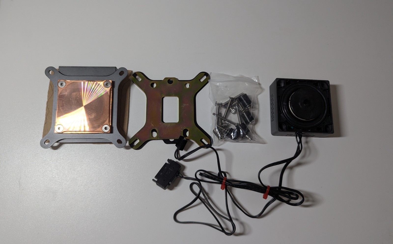 Modultra LOBO CPU water block + Wavy Heatsink Carbon Grey 