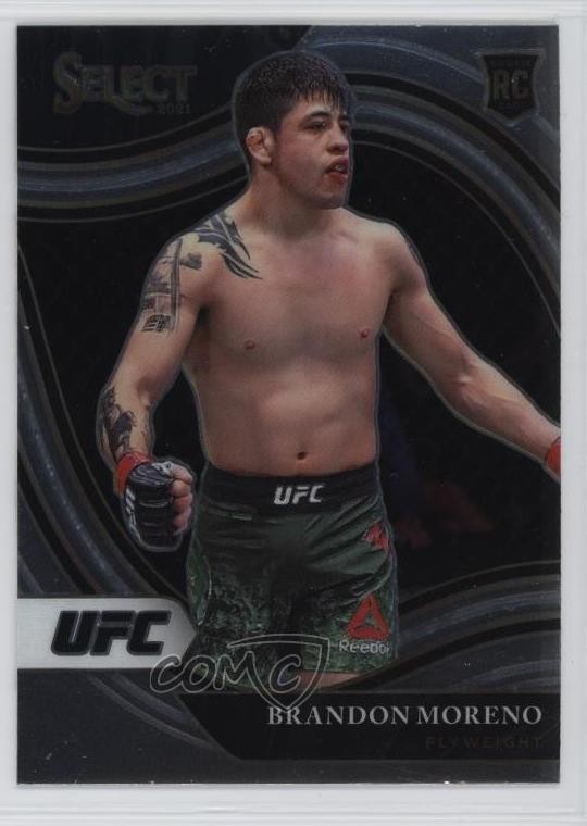 2021 Panini Select UFC Octagonside Brandon Moreno #296 0zc0