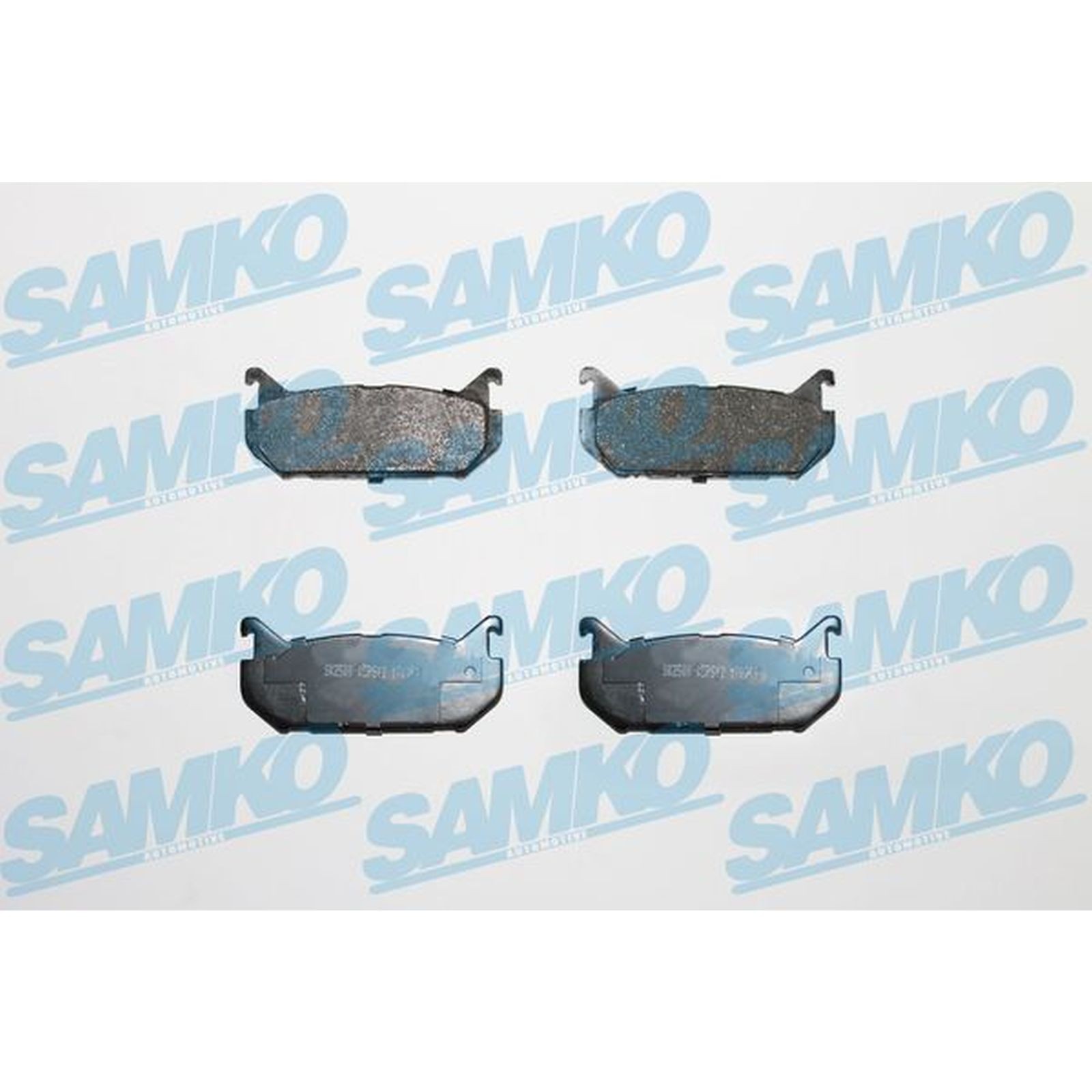 1x ORIGINAL® SAMKO Bremsbelagsatz, Scheibenbremse Hinten für Mazda 626 V 626